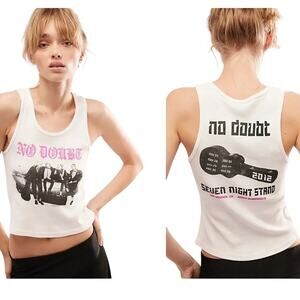 DAYDREAMER No Doubt Seven Night Stand Ribbed Tank Size S New w/o Tag MSRP $85